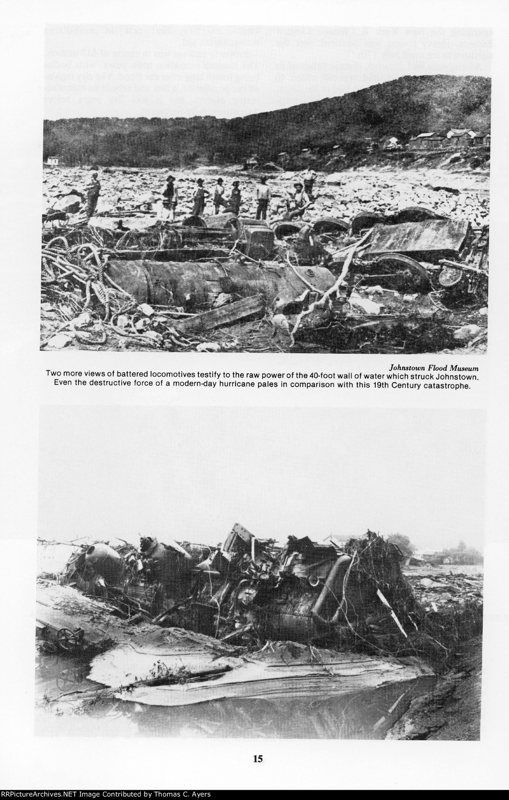 Johnstown Flood & The PRR. Page 15, 1989